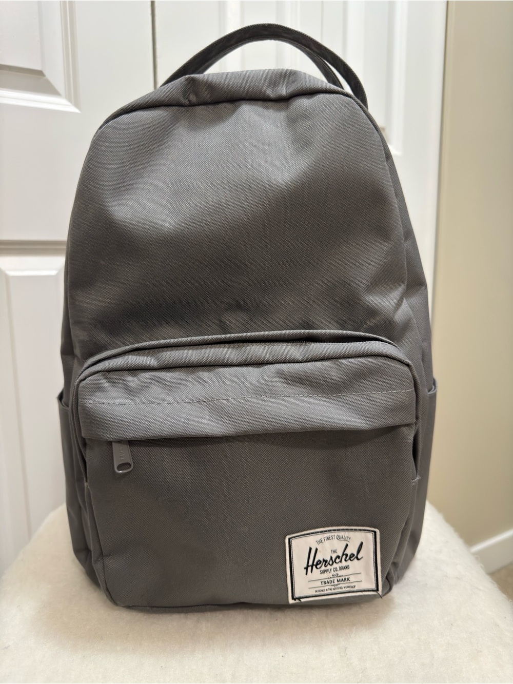 Herschel Pop Quiz Backpack Grey - Back to School Laptop Bag